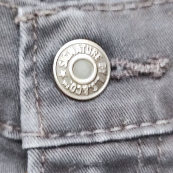 Signature by Levi Strauss jeans S67 athletic black men's size W34 / L30 - Picture 9 of 12